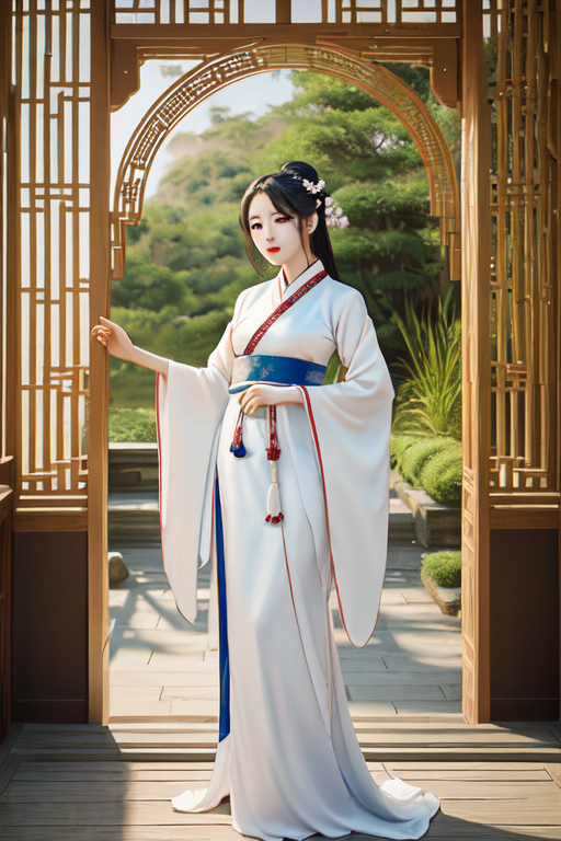japaneseStyleRealistic_v20 result for Eastern Culture Outfit
